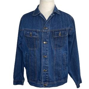 Wrangler Rugged Wear Trucker Denim Jean Jacket